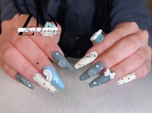 ゼン ネイル デザイン 池袋(ZEN NAIL DESIGN)/ * 長 さだしやり放題×つけ放題