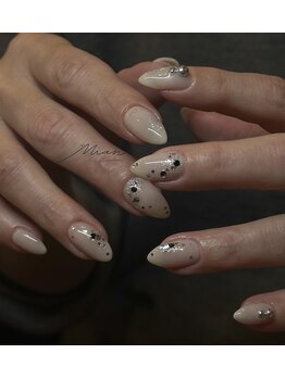 ミアン(Mian)の写真/フィルイン対応◎シンプル×デザインネイル！仕上がりとモチの良さに自信アリ◎