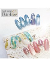 エスフィーネイルサロン リシェル(Esfy nailsalon Richer)/6月　トレンドアートデザイン