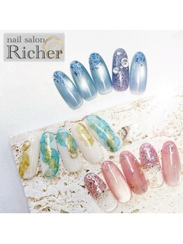 エスフィーネイルサロン リシェル(Esfy nailsalon Richer)/6月 トレンドアートデザイン