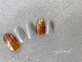 ヴィガー アンド ルックス 白金 目黒(Vigor&Looks)/秋色　べっ甲　ニュアンス　