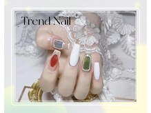 トレンドネイルスタジオ(Trend Nail Studio)/人気うるうる氷の6本デザイン