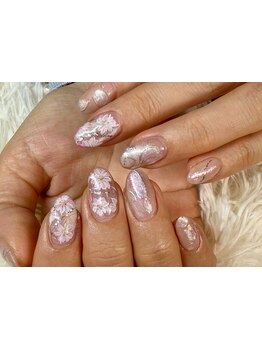 手描きアートが得意なサロン