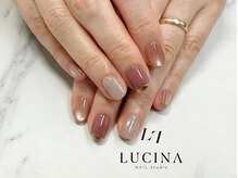 ネイルスタジオ ルキナ(LUCINA)/c-378 大人可愛い秋色ネイル