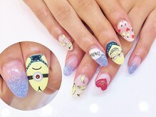 ネイルコレクション ピンク(Nail Collection Pink)/長出ジェル付放+キャラ追加