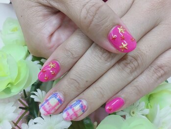 プルミエ ネイル(Premier Nail)/ブランド風☆ブランケットネイル