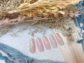 ネイルサロン&スクール ジーナ(GINA)/1月シンプルナチュラルカラー