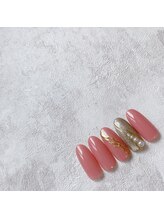 ウル(ulu)/【artひとひねりnail】6600円