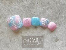 ユーネイル(you NAIL)/選べる　フットネイル　9800