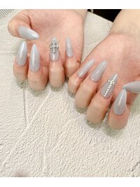 ロングスカルプネイル