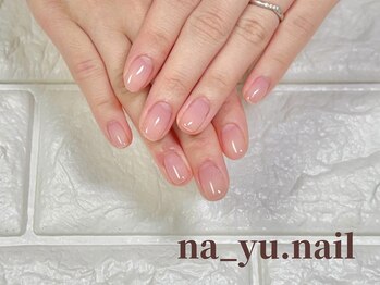 ナユネイル(na_yu.nail)/自爪風クリアネイル 193