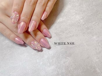 ホワイトネイル 武蔵小杉店(WHITE NAIL)/ミラー/リボン/持ち込み