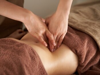 アクア(AQUA)の写真/温め中にヘッドスパ付き♪全身解し温まる事でお悩み改善目的の施術☆冷え性・ダイエット・疲労・体質ケア◎