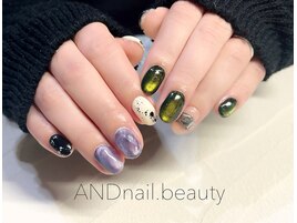 冬ネイル/ニュアンス/藤沢