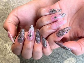 スカルプ×長さだし