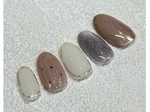 ブルージュ/2月定額ネイル