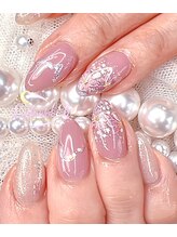 ネイルエルフ(Nail Aelf)/【三郷】フラワーアートネイル