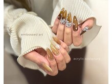 アグレストビューティーラボ(AgrestBeautyLab.)の雰囲気（アクリルスカルプ+エンボスアート*）