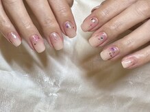 エスネイル(eth_nail)/花びらピンクネイル