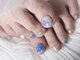 エスフィーネイルサロン リシェル(Esfy nailsalon Richer)の写真/デザインフットやりたい方★【フリーアート2本¥9800/10本¥10800】視線が集まる自分好みのフットネイル♪
