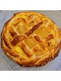 モテ眉ファクトリー 横浜店 カスタード入りのアップルパイ作りました♪