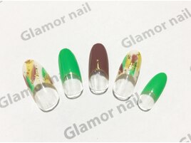 ☆逆フレンチ×花柄☆¥6800