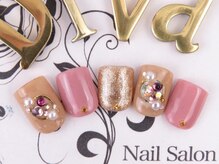 ネイルサロン ディーバ ギンザ(Nail salon Diva GINZA)/秋冬 ヌーディ FOOT 9500