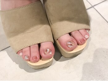 ネイルズ ララ(nails Lala)/大理石。