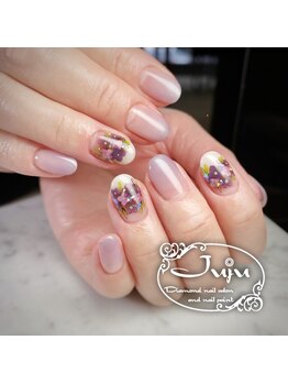 ジュジュ(Juju)/エアジェル「紫陽花ネイル」