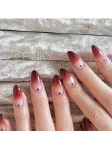 ネイルスペース ジェイズ ピンキー(NAIL SPACE J's PINKY)/ボルドーグラデーション