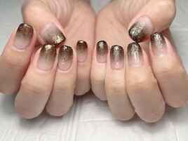 秋グラデーションアレンジ