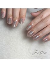 フーフロー(Fooflow)/冬のフラッシュネイル♪