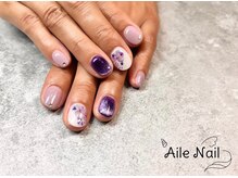 アイルネイル(Aile Nail)/梅雨ネイル