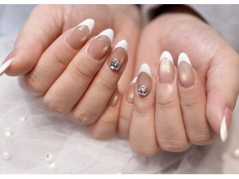 シェリ ネイル(Cherie Nail)の写真/《カラー/マグネットも豊富◎》オフィスOKもご相談ください♪シンプルだけど“ときめく”指先へ＊。