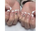 【MIKI】フレンチネイル