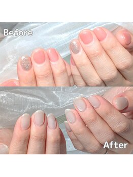 サロンペペ(salon pepe)の写真/【JR発寒駅徒歩1分★】「この爪で大丈夫かな？」と迷っているネイルが初めての方もご来店ください♪
