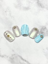 夏★貝殻デザイン