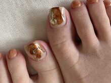 チョッタミミ(Chotta-mimi)/brown ink×gold