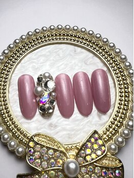 ブリリアント/ワンポイントネイル＃成人式