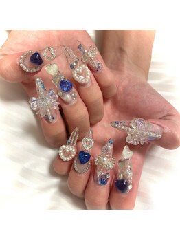 カーム(Calm)/チップ10本長さだし推しネイル