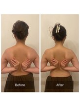 ベンザイ 梅田店(BENZAI)/背中に流れたバスト