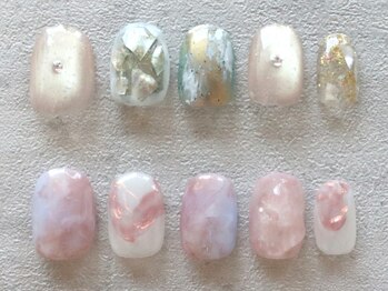 モンドール(MONT D'OR)の写真/約50種類ご用意!【プレミアムセレクト¥9000(10本アート)】透け感ニュアンス/うねうね系などデザインも豊富*