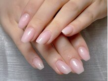 クラネイル(KURA_NAIL)/ピンククリアグラデーション