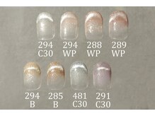 ネイルサロンprish銀座4丁目店【マグネット&フットネイル定額サロン】/マグネットネイルのカラバリ