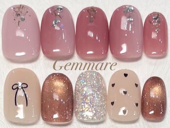 ジェンマーレ 青葉台店(Gemmare)の写真/可愛い季節のイベントネイルで指先から気分をあげよう！イベントネイル￥8000♪
