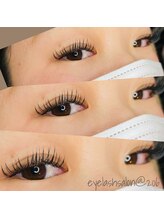 @206 バイ ヘアメイクチョコ(@206 by hair make choco)/フラットラッシュ　140本