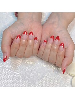 サロンドニーナ(Salon De Niina)/赤フレンチ