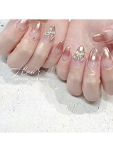 フルール(fleur)/ミラーグラデ×リボン