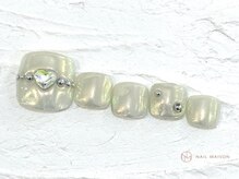 ネイルメゾン 池袋店(NAIL MAISON)/ハートミラー￥9000