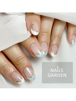 ネイルズガーデン(NAILS GARDEN)/フレンチアートネイル